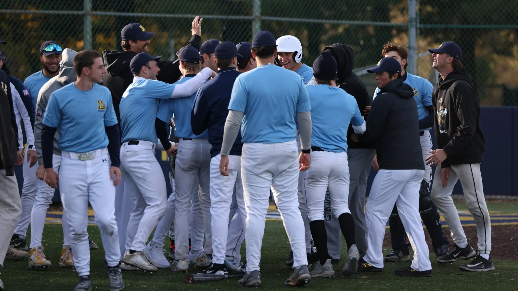 La Salle baseball scene from the university's schedule announcement