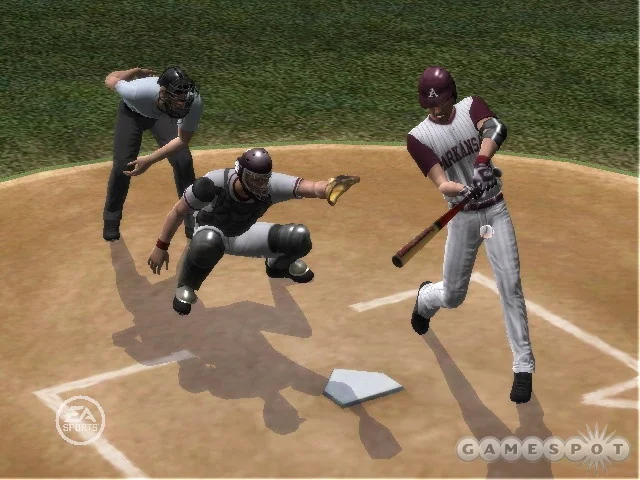MVP 07 NCAA Baseball gameplay screenshot showing a Texas A&M batter at home plate